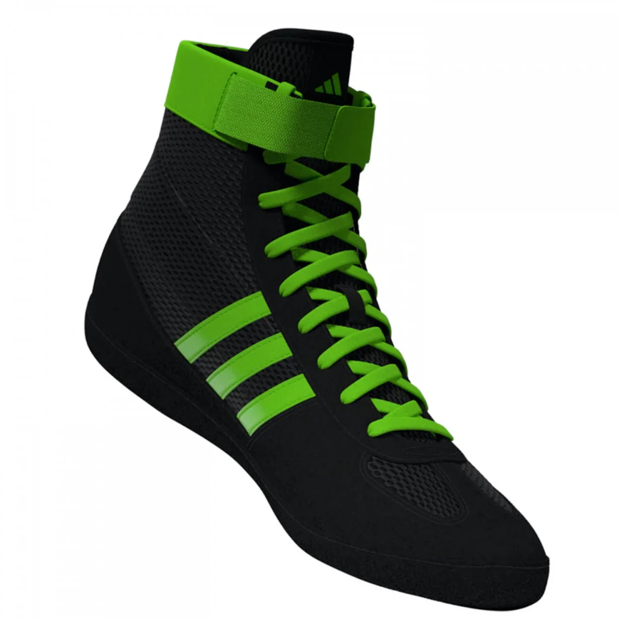 Adidas Worstelschoenen Combat Speed 4 Zwart/Groen - Image 4