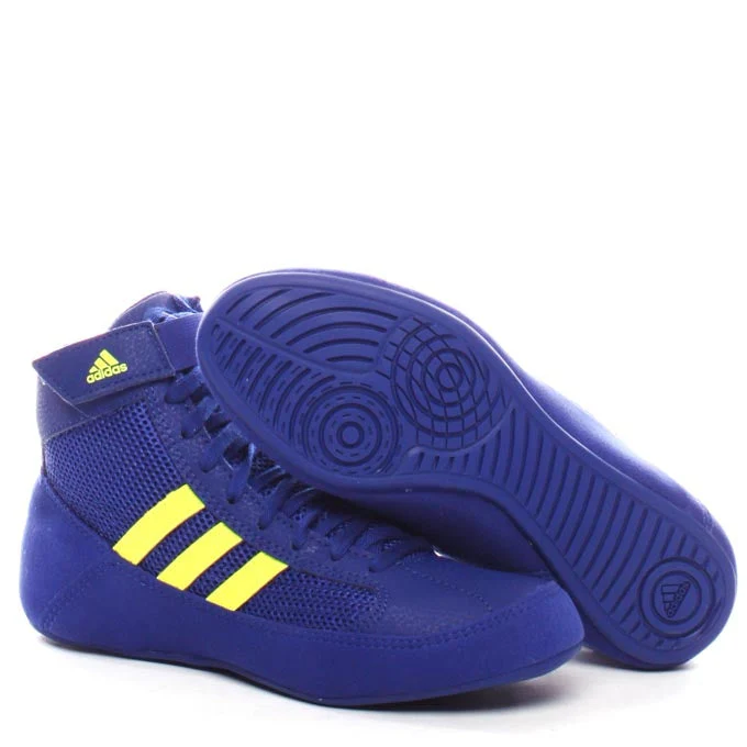 Adidas Worstelschoenen Havoc Blauw/Geel - Image 3